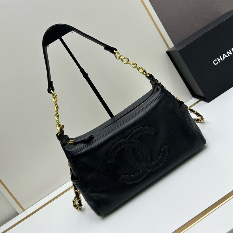 Ch*el top handle bags